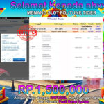 BUKTI JACKPOT SLOT FOURTUNE TIGER TERPERCAYA DI INDONESIA TGL 13-05-2025