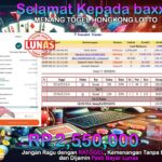BUKTI JACKPOT TOGEL HONGKONG LOTTO TERPERCAYA DI INDONESIA TGL 22-06-2025
