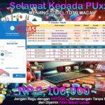 BUKTI JACKPOT TOGEL TOTO MACAU TERPERCAYA DI INDONESIA TGL 22-06-2025