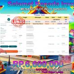 BUKTI JACKPOT SLOT WILD BANDITO TERPERCAYA DI INDONESIA TGL 07-06-2025