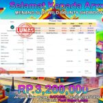 BUKTI JACKPOT SLOT WILD BOUNTY SHOWDOWN TERPERCAYA DI INDONESIA TGL 07-06-2025