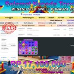 BUKTI JACKPOT SLOT SWEET BONANZA 1000 TERPERCAYA DI INDONESIA TGL 22-07-2025