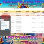 BUKTI JACKPOT SLOT GEMSTONESE TERPERCAYA DI INDONESIA TGL 18-07-2025