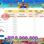 BUKTI JACKPOT SLOT MAHJONG WAYS 2 TERPERCAYA DI INDONESIA TGL 15-09-2025