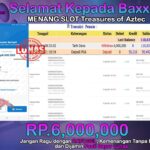 BUKTI JACKPOT SLOT TREASURES OF AZTEC TERPERCAYA DI INDONESIA TGL 21-09-2025