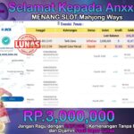 BUKTI JACKPOT SLOT MAHJONG WAYS TERPERCAYA DI INDONESIA TGL 21-09-2025