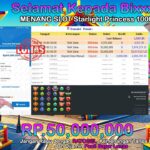 BUKTI JACKPOT SLOT STARLIGHT PRINCESS 1.000 TERPERCAYA DI INDONESIA TGL 18-09-2025