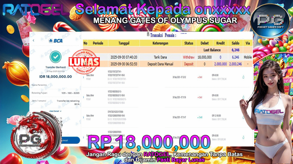 BUKTI JACKPOT SLOT PG SOFT GALAXY MINER TERPERCAYA DI INDONESIA TGL 29-09-2025
