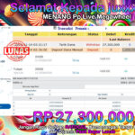 BUKTI JACKPOT PP LIVE MAGAHEEL TERPERCAYA DI INDONESIA TGL 14-11-2025